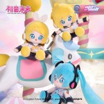 ボーカロイド 初音ミク・鏡音レン＆リン ミニドールミク商品 かわいい座りぬいぐるみ